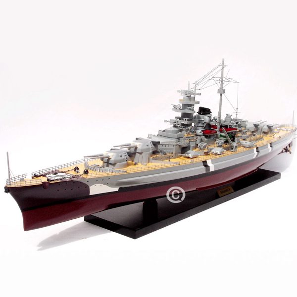Mô Hình Thuyền Chiến Bismarck