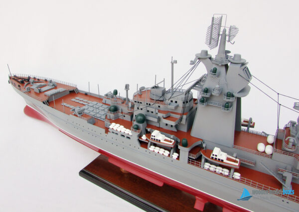 Pyotr Velikiy Russian Warship Model (11) Mô Hình Thuyền Buồm