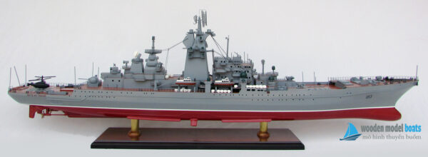 Pyotr Velikiy Russian Warship Model (13) Mô Hình Thuyền Buồm