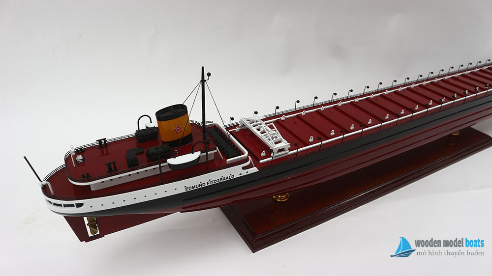 Commercial-Ship-Ss-Edmund-Fitzgerald-Model-(13) Mô Hình Thuyền Buồm