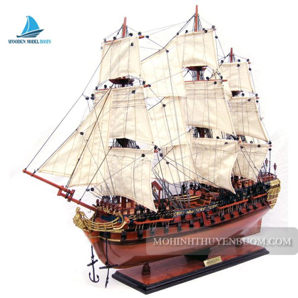 Mô Hình Thuyền Gỗ Hms Bellona