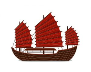 Mô hình thuyền buồm 50A1  50cm Thuyền gỗ trang trí Giá Chỉ 650000 