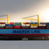 Mô Hình Thuyền Thương Mại Maersk Alabama 92cm