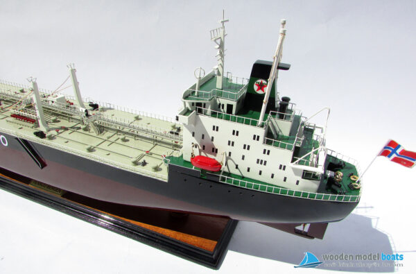 Mô Hình Thuyền Thương Mại Texaco Bergen 80cm