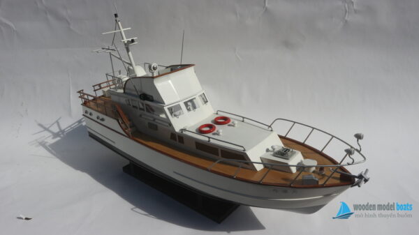 Koushin Maru Modern Yacht Model (10) Mô Hình Thuyền Buồm