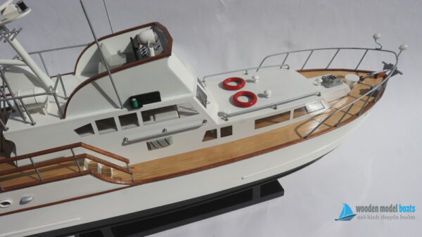 Koushin Maru Modern Yacht Model (12) Mô Hình Thuyền Buồm