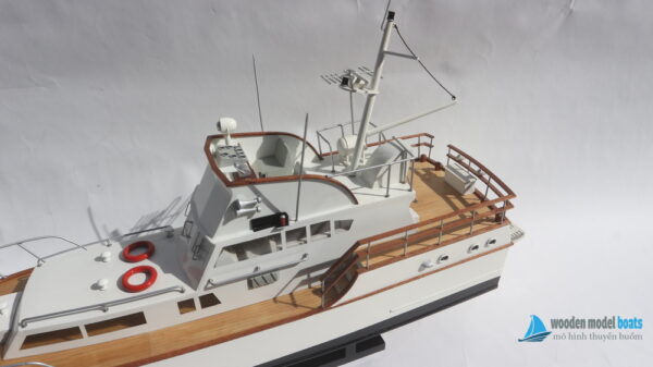 Koushin Maru Modern Yacht Model (4) Mô Hình Thuyền Buồm