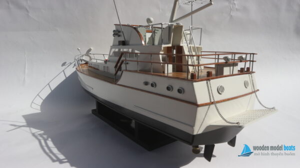Koushin Maru Modern Yacht Model (7) Mô Hình Thuyền Buồm