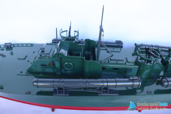 Mô Hình Thuyền Chiến Patrol Torpedo Boat Pt 109 100Cm