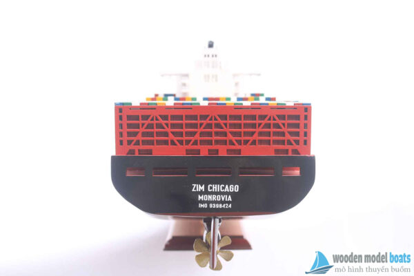 Mô Hình Thuyền Thương Mại Zim Chicago