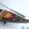 Mô Hình Thuyền Venetian Gondola Sơn Đen (13)