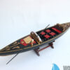 Mô Hình Thuyền Venetian Gondola Sơn Đen (17)